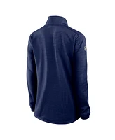 Fanatics Women's Navy St. Louis Blues Authentic Pro Rink Lightweight Quarter-Zip Pullover Top