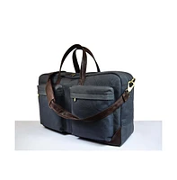 Spirit Leather Canvas Duffle Bag
