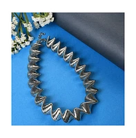 Sohi Women's Swirl Statement Necklace