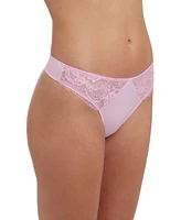 Skarlett Blue Women's Minx No-Show Comfortable Lace Thong