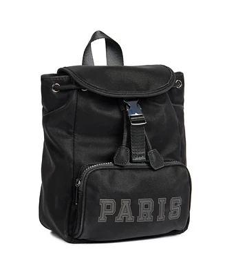 Paris Hilton Paxton Small Drawstring Rucksack Fashion Backpack