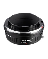 K&F Concept Contax Yashica Lenses to Canon Eos R Lens Mount Adapter