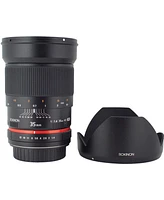 Rokinon 35mm f/1.4 Aspherical Lens with Automatic Chip for Nikon F