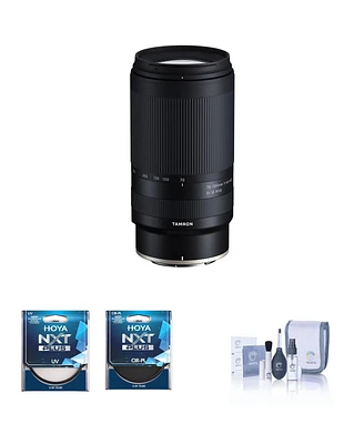 Tamron 70-300mm f/4.5-6.3 Di Iii Rxd Lens for Nikon Z Bundle with 67mm Uv and Cpl Filters, Cleaning Kit