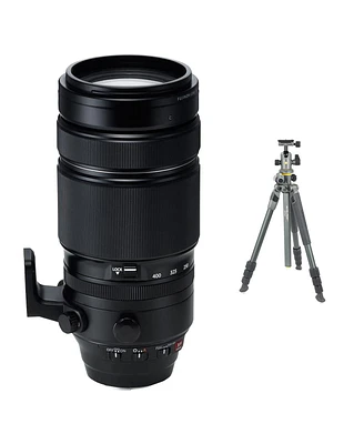 Fujifilm Xf 100-400mm f/4.5-5.6 R Lm Ois Wr Lens with Alta Pro 2+ 264AB 4-Section Aluminum Tripod