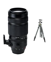 Fujifilm Xf 100-400mm f/4.5-5.6 R Lm Ois Wr Lens with Alta Pro 2+ 264AB 4-Section Aluminum Tripod