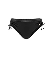 Lascana Women's Side Tie Lace Trim Bikini Swimsuit Bottom