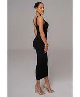 Jluxlabel Women's Mayaa Midi Dress