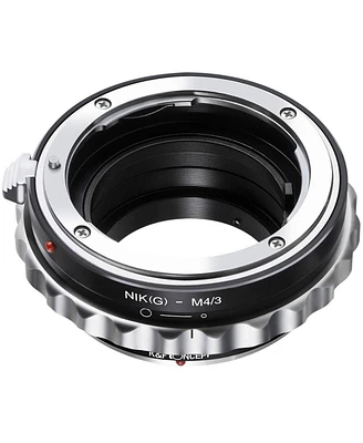K&F Concept K&F Concept High Precision Lens Adapter Mount,Nik(G)-M4/3