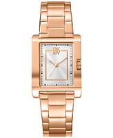 Dkny Women's Westside Midi Rose Gold-Tone Stainless Steel Bracelet Watch, 34mm