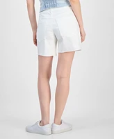 And Now This Women's High-Rise Stud-Trim Denim Shorts, Exclusively at Macy's