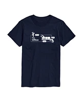 Airwaves Men's The Office Logo Short Sleeve T-Shirt