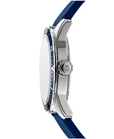 Dkny Men's Crosby Sport Blue Silicone Strap Watch, 42mm