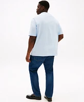 Tommy Hilfiger Men's Big & Tall Short Sleeve Crewneck Stack Logo T-Shirt