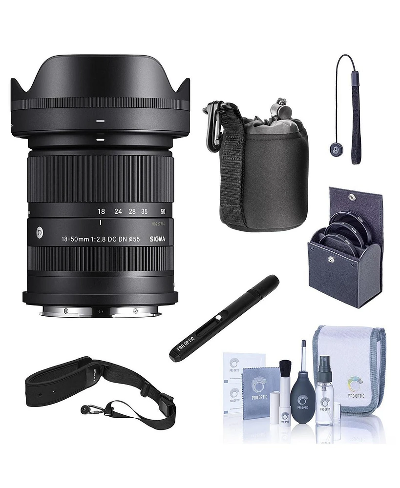 Sigma 18-50mm f/2.8 Dc Dn Contemporary Lens for Sony E