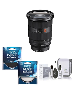 Sony Fe 24-70mm f/2.8 Gm Ii Lens, Bundle with Hoya 82mm Uv+Cpl Filter Kit, Cleaning Kit