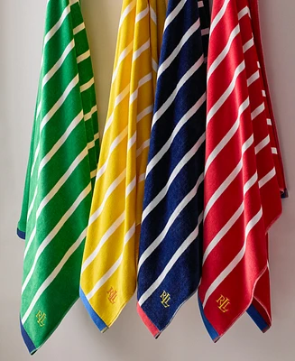 Lauren Ralph Theo Cotton Beach Towel, 66" x 35"