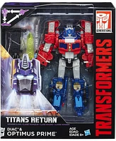 Optimus Prime and Diac Voyager Class | Transformers Generations Titans Return