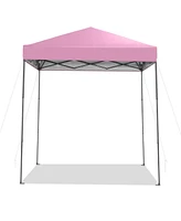 Outdoor Pop-Up Canopy Tent with Upf 50+ Sun Protection for Patio or Events