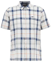 Barbour Men's Croft Short Sleeve Button-Front Tartan Pattern Shirt
