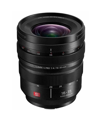 Panasonic Panasonic Lumix S Pro 16-35mm F4 Wide Zoom Lens, Full-Frame L Mount, Dust/Splash/Freeze-Resistant for Lumix S Series Mirrorless Cameras