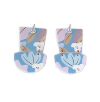 Sohi Women's Trendy Designer Drop Earrings
