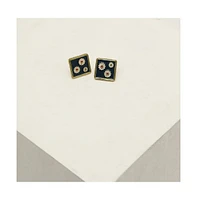 Sohi Women's Gold Plated Designer Stud Earrings