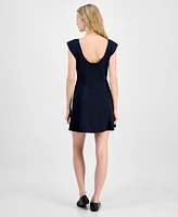 French Connection Women's Multi-Seam Scoop-Back Dress