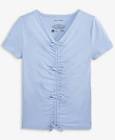 Epic Threads Little & Big Girls Solid Bow Top, Exclusively at Macy's