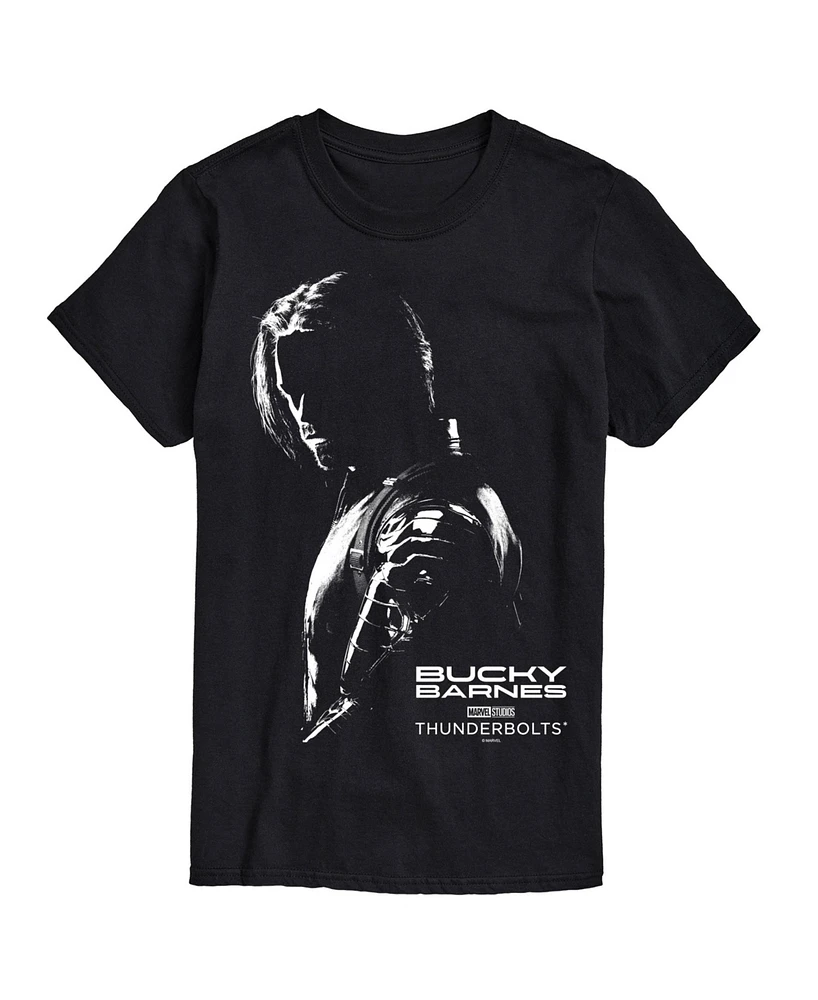 Airwaves Men's Marvel Thunderbolts Bucky Barnes Short Sleeve T-Shirt