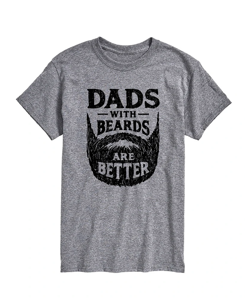 Airwaves Men's Dads with Beards Are Better Short Sleeve T-Shirt