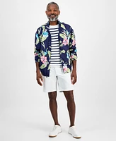 Club Room Men's Hibiscus Floral Lightweight Jacket, Exclusively at Macy's