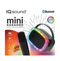 Mini Bluetooth Karaoke Portable Speaker with Wireless Mic