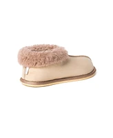Sheepskin Shearling Bootee Slippers