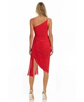 One33 Social Women's The Adeline Red Spaghetti Strap Cocktail Dress