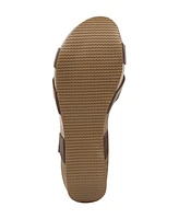 Crossover Wedge Sandal
