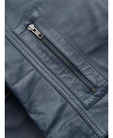 Celtic & Co. Women's Stand Collar Biker Jacket