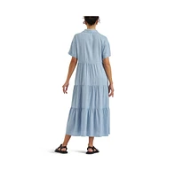 Ripe Maternity Maternity Ripe Macy Longline Linen Dress