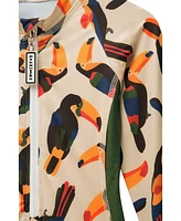 Roarsome Baby Girls Toucan Swim Suit