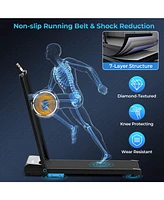 3 1 Folding Treadmill with Remote Control and Led Display