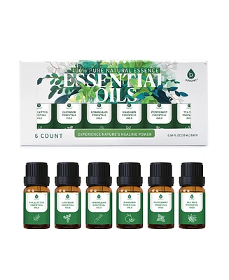 100% Pure Natural Essence Essential Oils Collection – Aromatherapy at Its Finest!