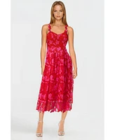One33 Social Women's The Athena Floral Sleeveless Dress