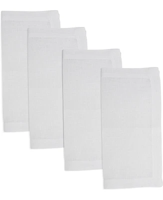 Saro Lifestyle Pure Linen Tea Napkins