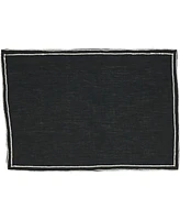 Saro Lifestyle Double Line Embroidered Placemats, 14" x 20"