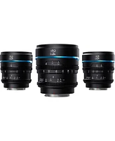 Sirui Sirui Night Walker T1.2 S35 Cine 3-Lens Set for Micro Four Thirds-Mount, Gunmetal Gray