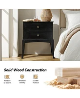 Soph 28"Tall 2-Drawer Nightstand