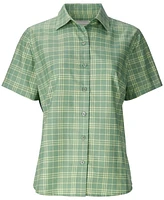 Marmot Women's Air Exchange Novelty Short Sleeve Camp Collar Shirt