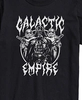 Airwaves Men's Star Wars Darth Vadar Galactic Empire Short Sleeve T-Shirt