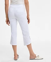 Jm Collection Women's Mid Rise Tulip-Hem Capri Pants, Exclusively at Macy's