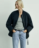 Mango Women's Matilda Medium-Rise Straight-Fit Jeans